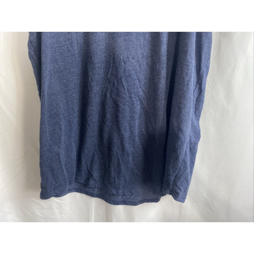 Ivory Ella Tank Top Womens Small Blue Good Paisley Elephant Lacrosse Racerback - Picture 8 of 10